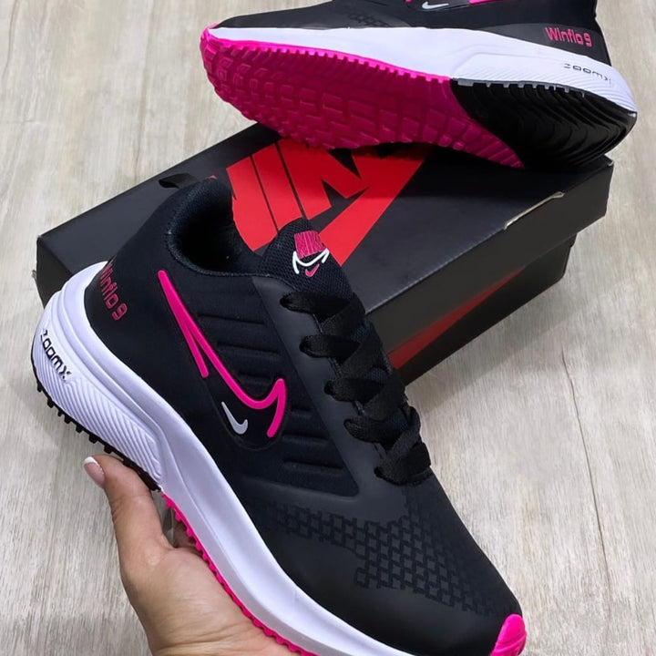 Tenis Nike Winflo 9 Fucsia Dama